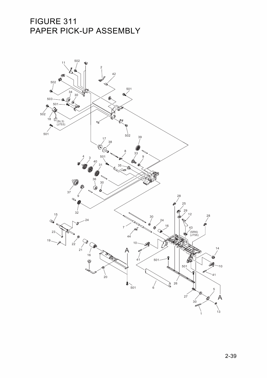 Canon imageCLASS MF-7170i 7120 7280 Parts Catalog Manual-5